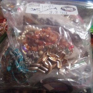 3.2 lbs junk/repurpose/craft jewelry